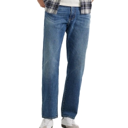 Jean Straight Bleu Homme Lee Elmside
