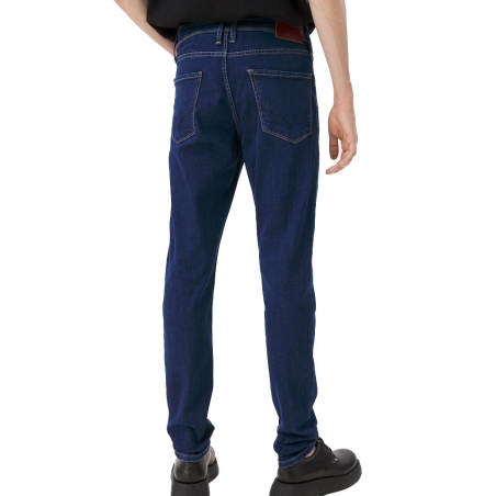 Jean Skinny Fit Bleu foncé Homme Pepe jeans