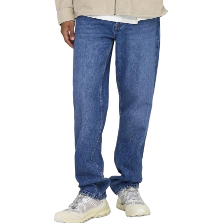 Jean Bleu Foncé Straight Homme Only & Sons Bromo