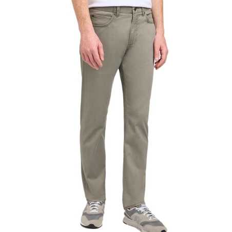 Jean Regular Kaki Homme Lee Straight Grove