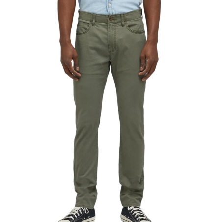 Jean Slim Kaki Homme Lee Muted