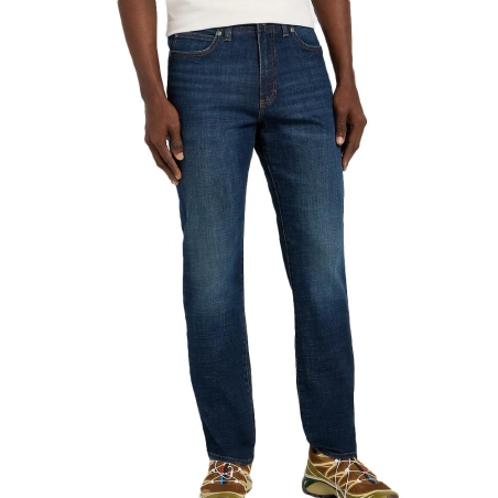 Jean Slim Fit Bleu Foncé Homme Lee Andover