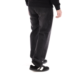 Jean Gris Délavé Homme Noir Paname Brothers 200