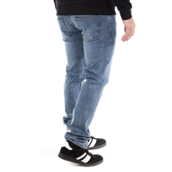 Jean Bleu Délavé Homme Noir Paname Brothers 200
