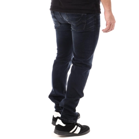 Jean Droit Bleu Foncé Homme RMS26 Over Dyed