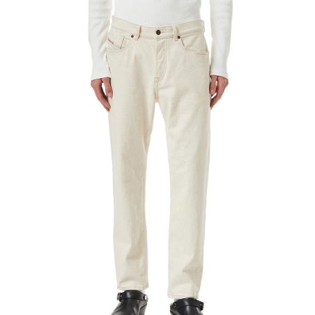 Jean Regular Blanc Homme Diesel Fining