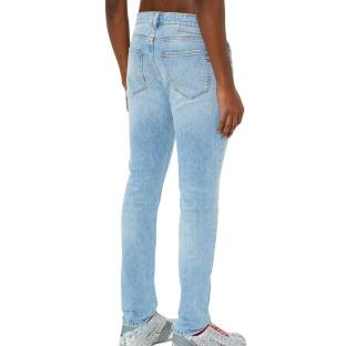 Jean Slim Bleu Clair Homme Diesel 2019 D-strukt