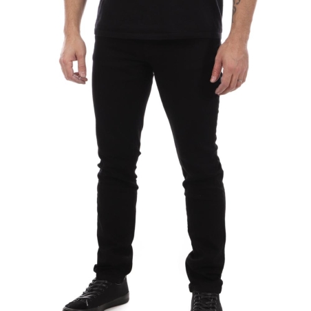 Jean Slim Noir Homme Schott TRD