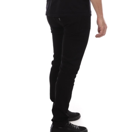 Jean Slim Noir Homme Schott TRD
