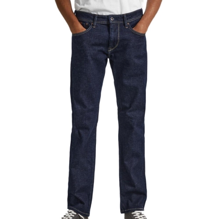 Jean Regular Bleu Foncé Homme Pepe jeans Cash