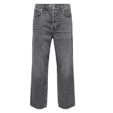 Jean Loose Gris Homme Only & Sons Baggy