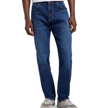 Jean Straight Bleu Homme Lee Midmoor