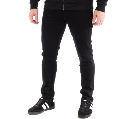 Jean Droit Noir Homme Schott TRD196832