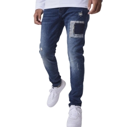 Jean Slim Bleu Foncé Homme Project X Paris 2090025