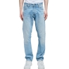Jean Droit Bleu Homme Teddy Smith Reg