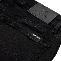 Jean Slim Noir Garçon Kaporal CEGOH