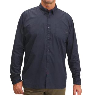 Chemise Manches Longues Marine Homme TBS Yahirche