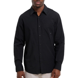 Chemise Noir Homme Calvin Klein Jeans Poplin Classic Sh