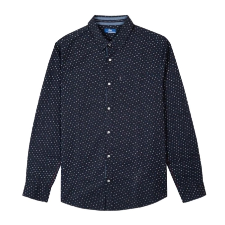 Chemise Marine Homme TBS ENNIO