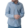Chemise Bleu Homme Calvin Klein Jeans Lyocell Solid