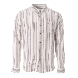 Chemise Beige à Motifs Homme RMS26 4774