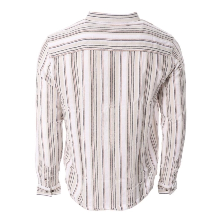 Chemise Beige à Motifs Homme RMS26 4774