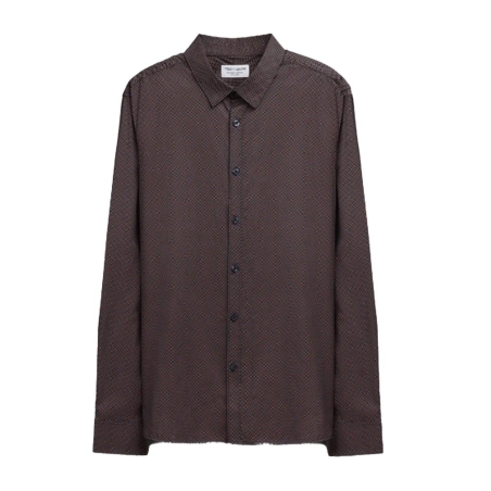 Chemise Marron Homme Teddy Smith Carton Strectch