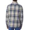 Chemise à carreaux Bleu/Jaune Homme TBS SULKYCHE