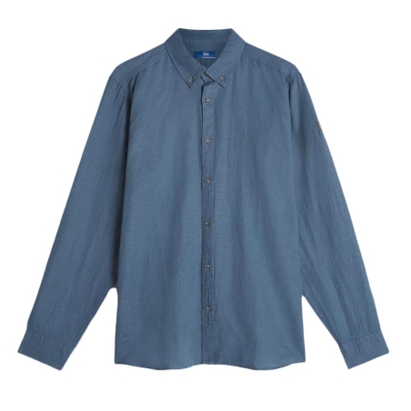 Chemise Bleu Homme TBS Linerche