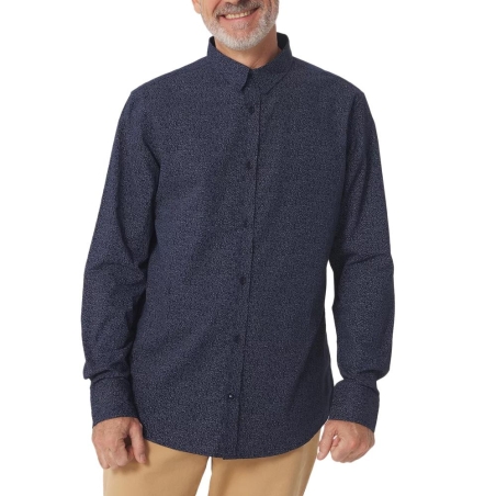 Chemise Marine Homme TBS RANDYCHE