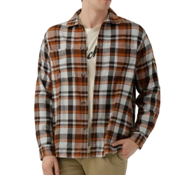 Chemise Marron Homme Dockers A6426