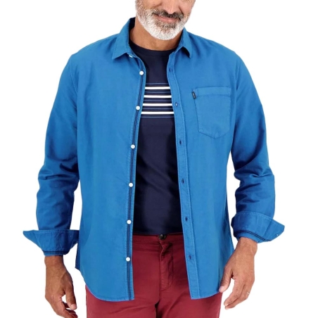 Chemise Bleu Homme TBS BRODYCHE14442