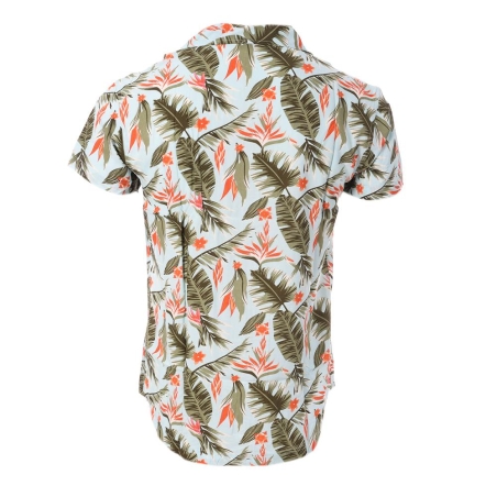 Chemise Bleu/Vert Homme RMS26 4754