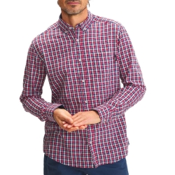 Chemise Rouge Homme TBS EVVENCH