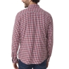 Chemise Blanche/Rouge Homme TBS Baltique