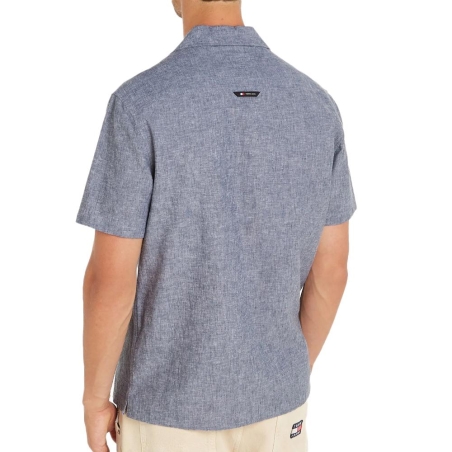 Chemise Grise Homme Tommy Hilfiger DM0DM18963