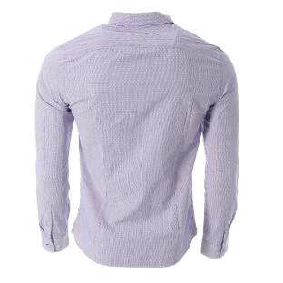 Chemises Blanc/Marine à Rayures Homme Teddy Smith Carton Ml