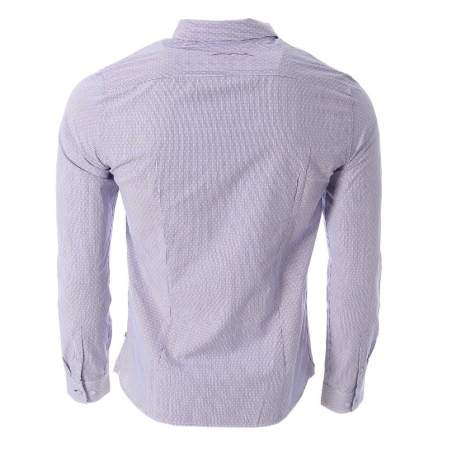 Chemises Blanc/Marine à Rayures Homme Teddy Smith Carton Ml