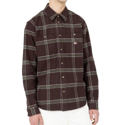 Chemise Marron/Vert Homme Dickies Warrenton