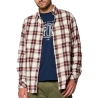 Chemise Manches Longues Beige/Rouge Homme Kaporal KIRK