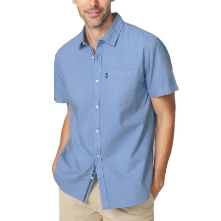 Chemise Bleu Homme TBS BRODY