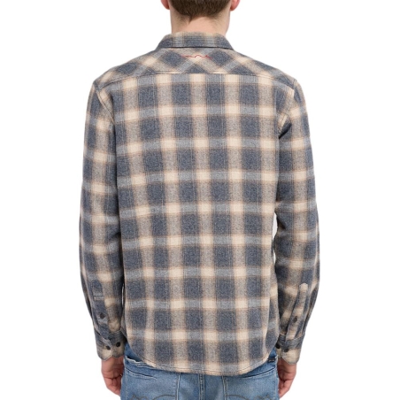 Chemise Grise à Carreaux Homme Teddy Smith 10716621D