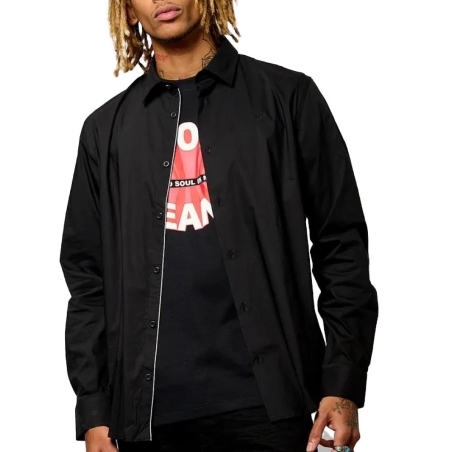 Chemise Noire Homme Kaporal BURAJ