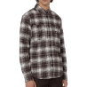 Chemise Marron/Blanc Homme Dickies Evansville