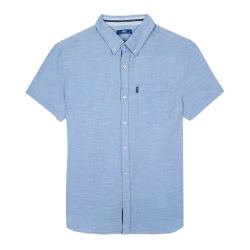 Chemise Bleu Homme TBS CALELCHA
