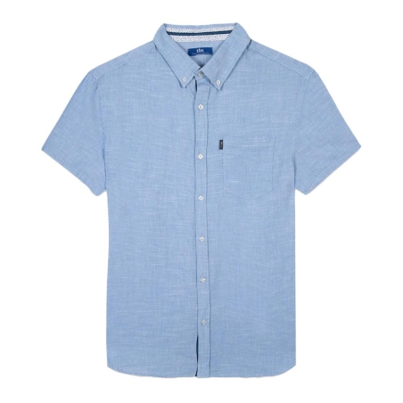 Chemise Bleu Homme TBS CALELCHA