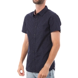 Chemise Manches Courtes Marine Homme Teddy Smith 10711556D