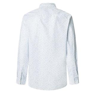 Chemise Blanc/Bleu Homme Pepe jeans Anson
