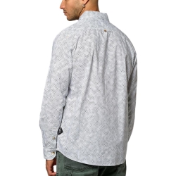 Chemise Blanc/Marine Homme Kaporal KROF