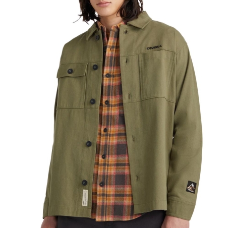 Chemise Kaki Homme O'Neill Series Overshirt